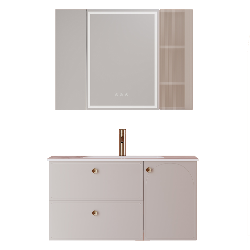 BC6301-100巖板款 生態(tài)實(shí)木浴室柜